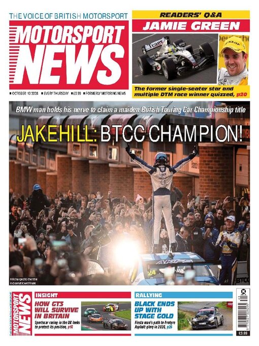 Title details for Motorsport News by Kelsey Publishing Ltd - Available